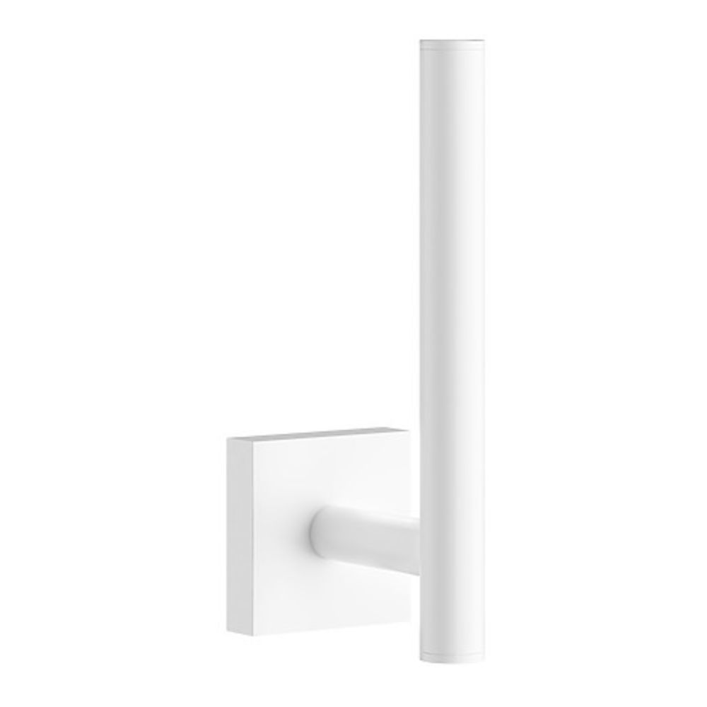 Smedbo RX320 House - Spare Toilet Roll Holder, Matte White, Height 140 mm